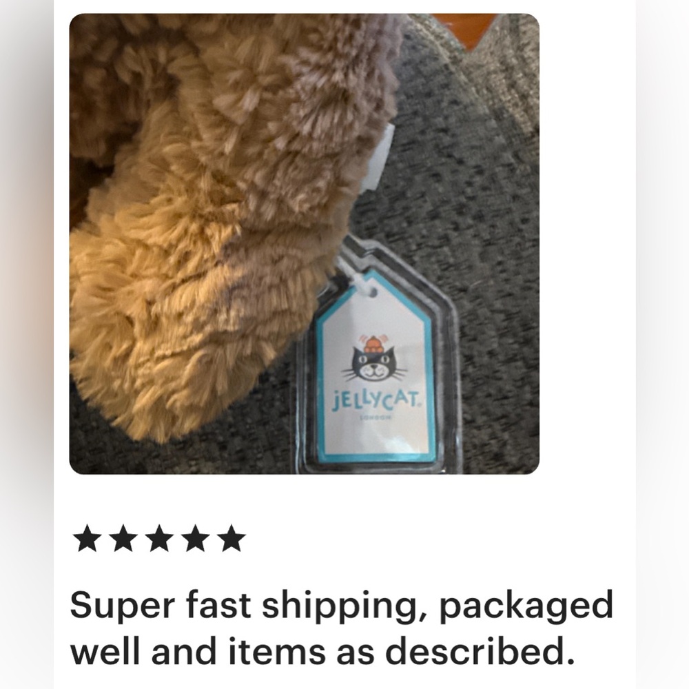 Jellycat Tag Protectors - 10 Pack - Picture 5 of 5